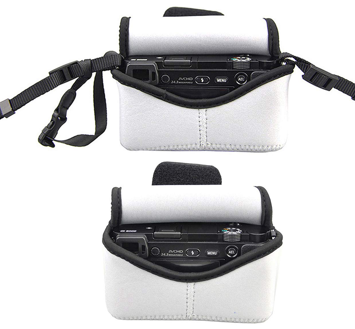 SONY DXC-D50+CA-D50+レンズ　ケース・フネ付 Amazon.com : JJC Gray Ultra Light Neoprene Camera Case Pouch Bag